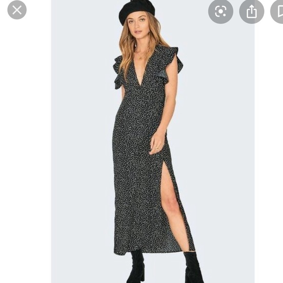 Amuse Society Dresses & Skirts - Amuse Society Keeping it Frill Dress in Red Amuse Society Dresses & Skirts - Amuse Society Keeping it Frill Dress in Red